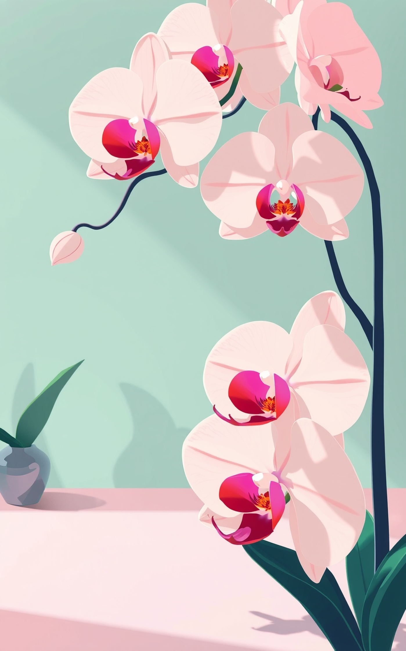 Floral garden art